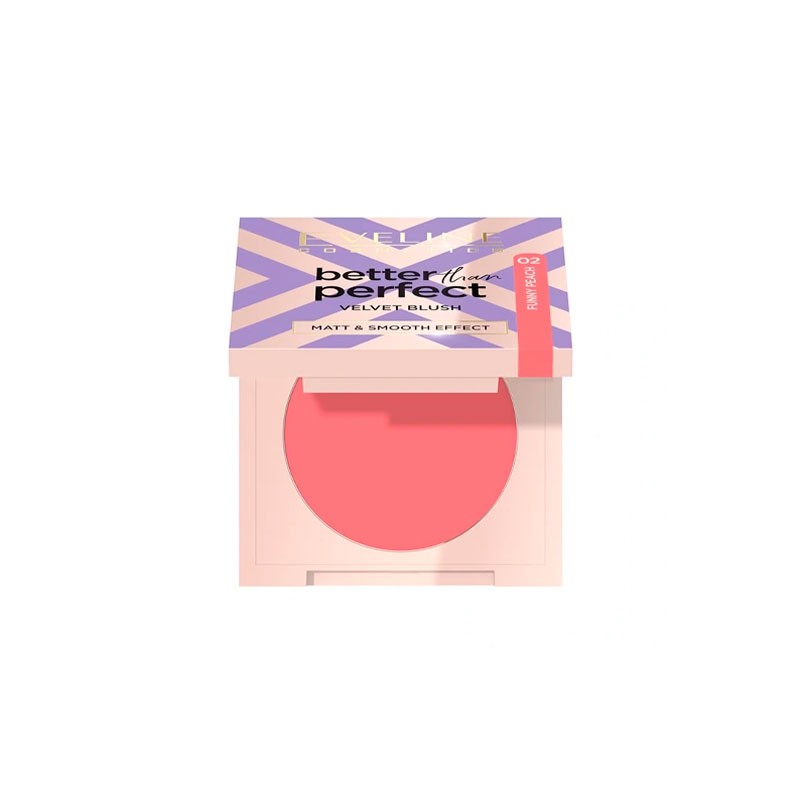 colorete compacto Eveline Better Than Perfect acabado mate suave colorete compacto Eveline Better Than Perfect acabado mate suave