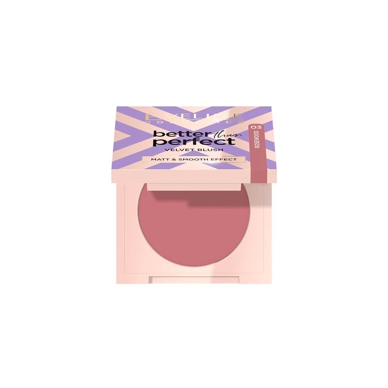 colorete compacto Eveline Better Than Perfect acabado mate suave colorete compacto Eveline Better Than Perfect acabado mate suave