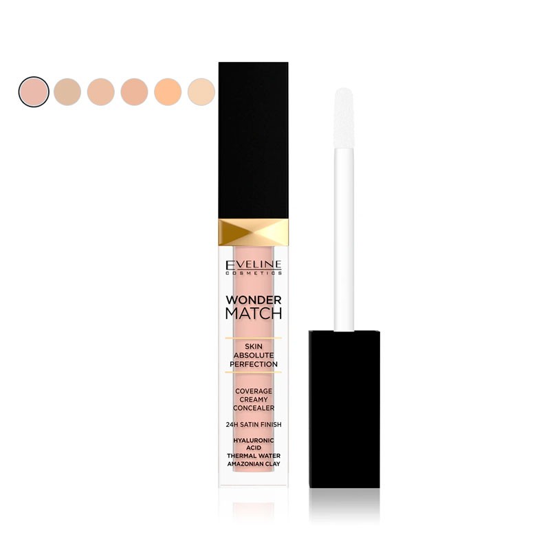 corrector líquido Eveline Wonder Match corrector líquido Eveline Wonder Match