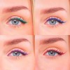 delineador de ojos morado de alta pigmentación Eveline