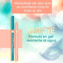 delineador de ojos turquesa Eveline profesional