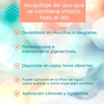 eyeliner turquesa Eveline para línea de agua