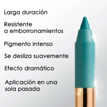 eyeliner turquesa Eveline alta pigmentación