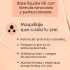 base de maquillaje profesional para un acabado natural