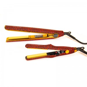 kit plancha Corioliss C1 Red Leopard y mini C-Trip regalo