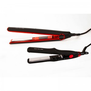 kit plancha Corioliss C1 Black Red y mini C-Trip regalo