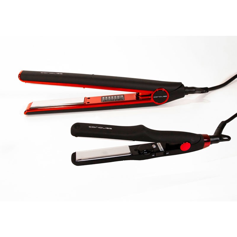 kit plancha Corioliss C1 Black Red y mini C-Trip regalo kit plancha Corioliss C1 Black Red y mini C-Trip regalo