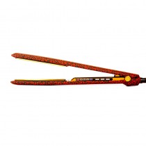plancha pelo placas extralargas Red Leopard