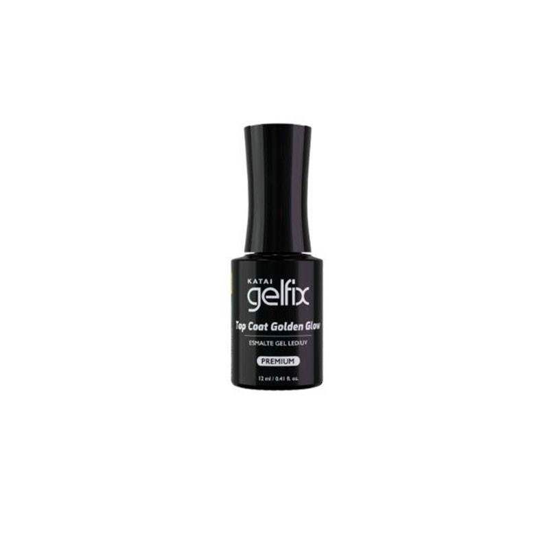 top coat gelfix glitter golden glow 12ml top coat gelfix glitter golden glow 12ml