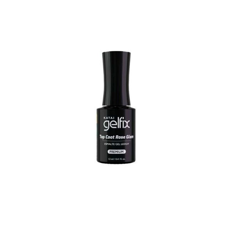 top coat gelfix glitter rose glam 12ml top coat gelfix glitter rose glam 12ml