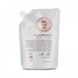 champú vegano reparador cabello dañado mimare bond shampoo