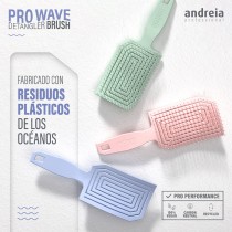 cepillo Andreia verde fabricado con plástico reciclado OBP