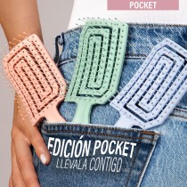 mini cepillo Andreia azul con tecnología antinudos