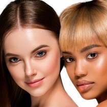 maquillaje de ojos marrón con trazo preciso