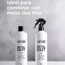 Champú Nirvel Metal Out para preparar el cabello antes de coloración