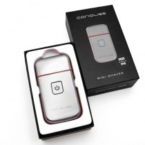 Maquinilla profesional Corioliss Mini Shaver con cuchilla de titanio dorado