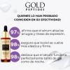 Sérum intensivo y crema facial Eveline Gold Peptides efecto lifting inmediato