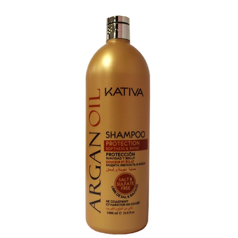 CHAMPU KATIVA ARGAN VITALIDAD Y BRILLO LITRO