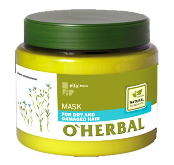 Mascarilla O’herbal Seco Y Dañado Extracto Natural