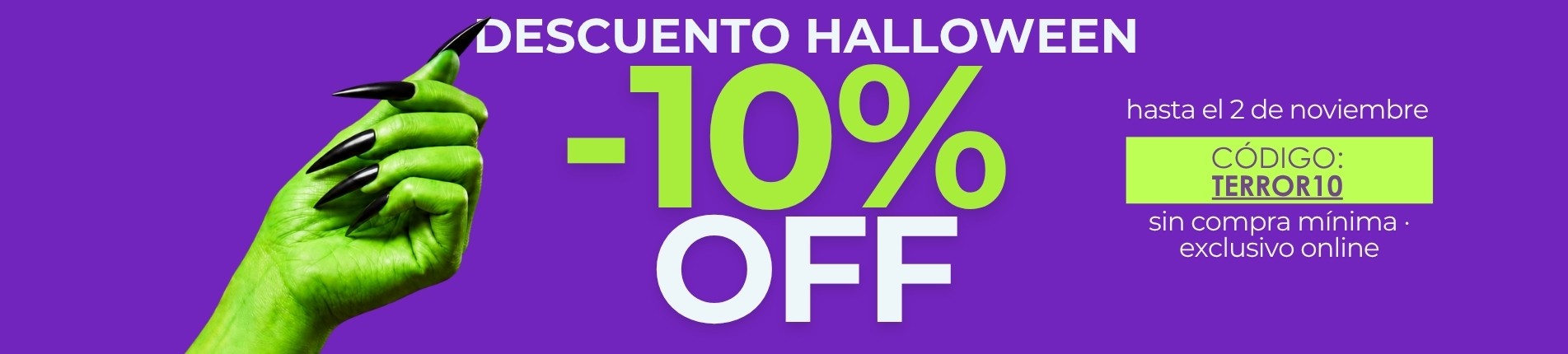 DESCUENTO HALLOWEEN