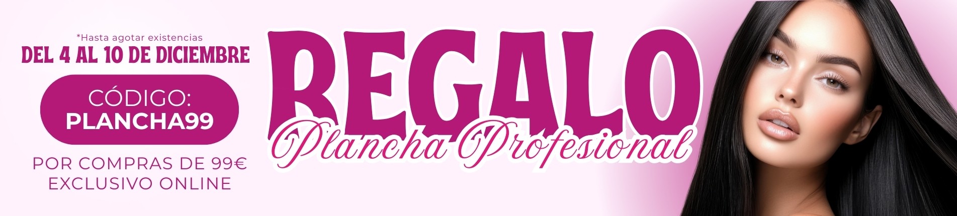 REGALO PLANCHA PROFESIONAL