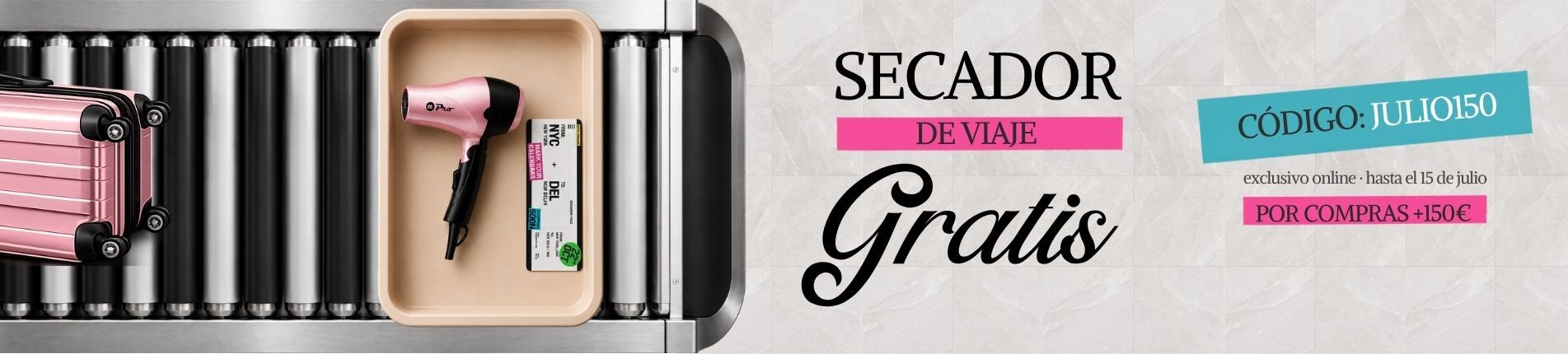 REGALO SECADOR DE VIAJE