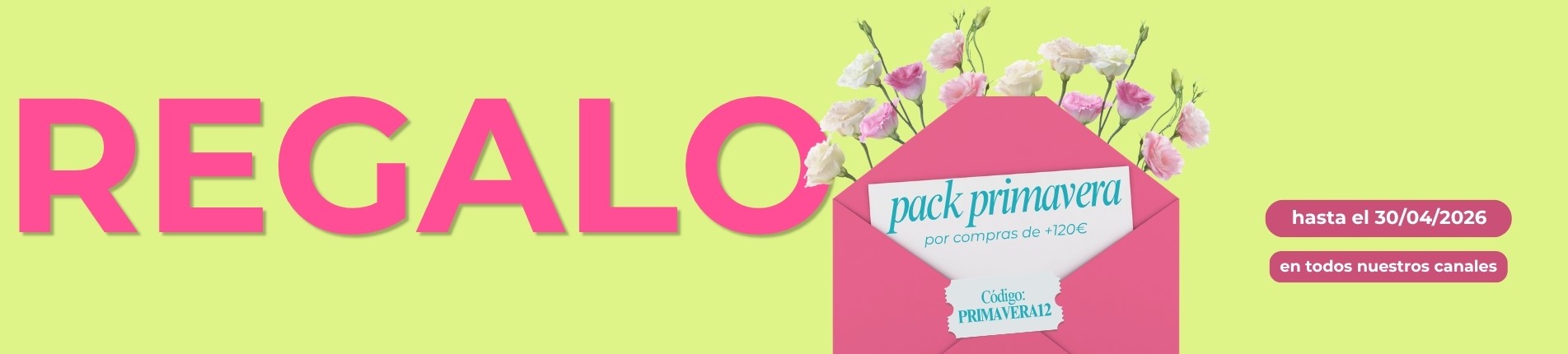 REGALO PACK PRIMAVERA